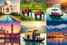 Top 10 must-visit destinations in India 2025 - Taj Mahal, Jaipur, Kerala, Ladakh, Mysore, Kolkata